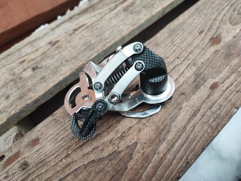 Tylna przerzutka rowerowa Sram X0 SRD ESP Carbon 9s Retro MTB XTR