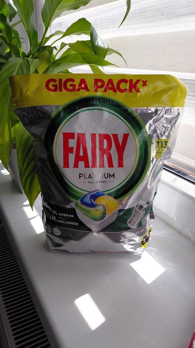 Fairy Platinum All in One 113 szt. Kapsułki do zmywarki NOWE