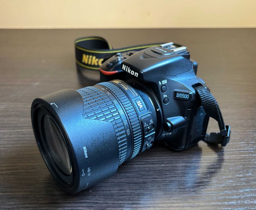 Aparat Nikon D5500 obiektyw 18-105 mm