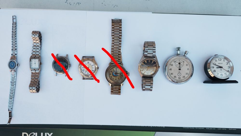 Часы Чайка Свет Заря Ракета командирские