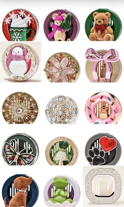 Парфумовані капсули - ароматизатори для авто або шафи Bath Body Works