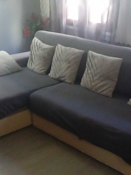 sofá com cama, mobiliário de casa
