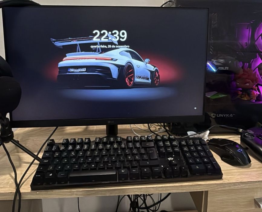 Monitor Lg + Pc Gaming Asus