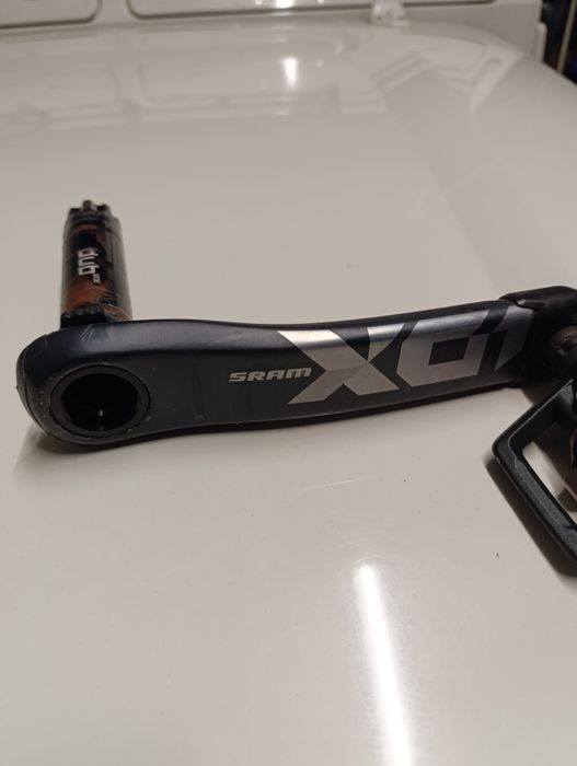Pedaleira Sram x01 eagle carbono excelente estado