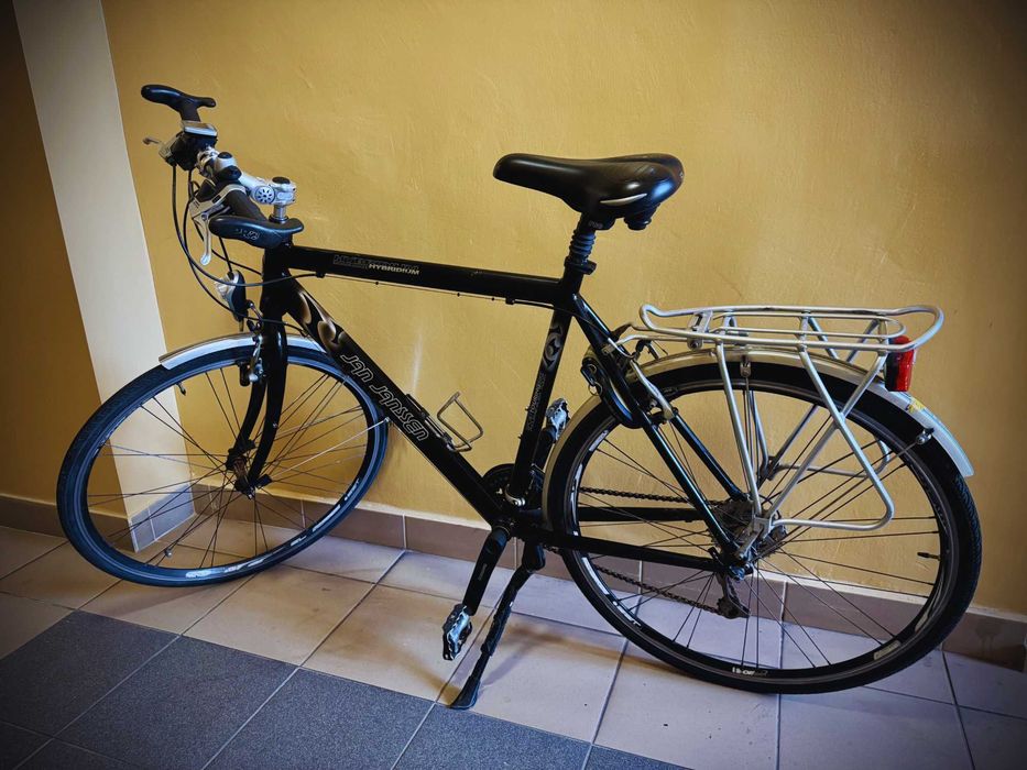 Jan Janssen 28” rower trekkingowy, Shimano Nexave, wyposażony