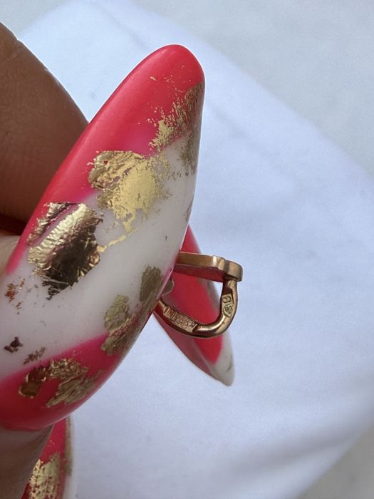 Золотой кулон ссср