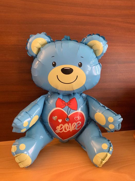 Exposição física de balões de festa