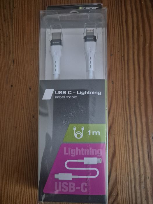 Kabel USB C - Lightning 1m