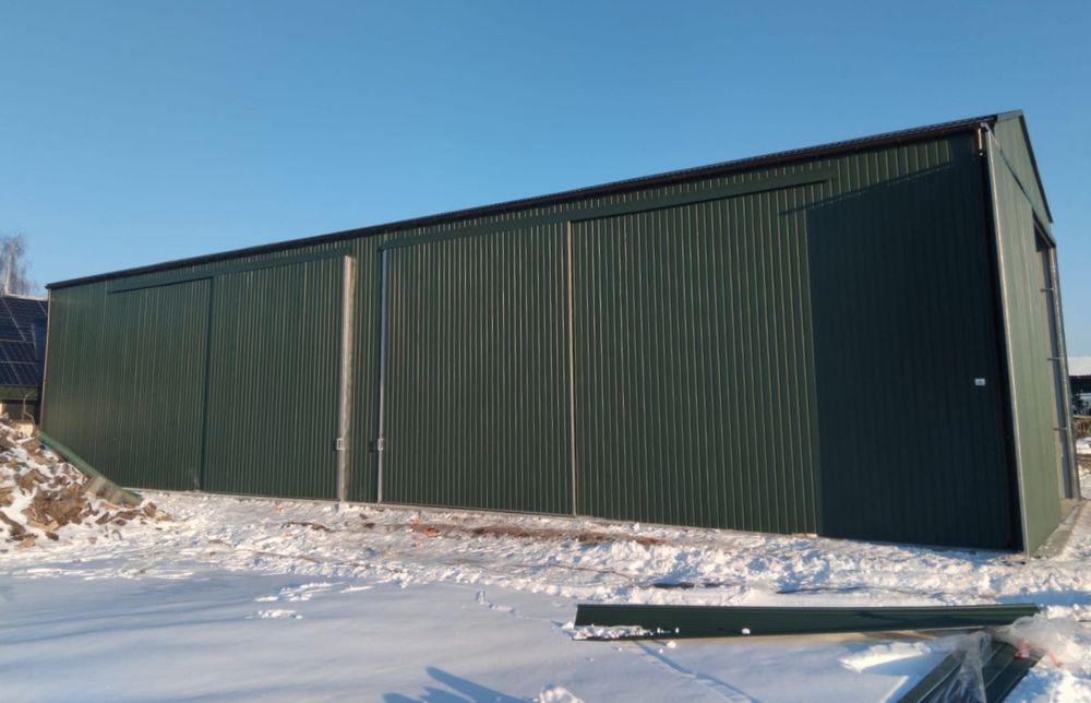 Wiata / hala stalowa / konstrukcja stalowa / garaż