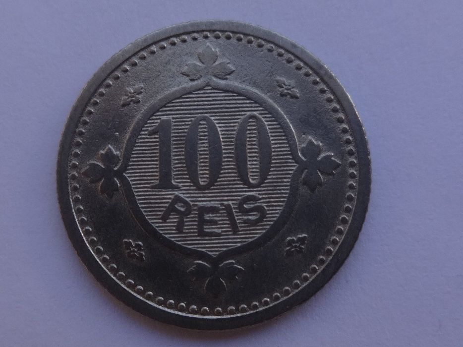 Moedas Época Monarquia - 5, 50, 100, V e XX Réis