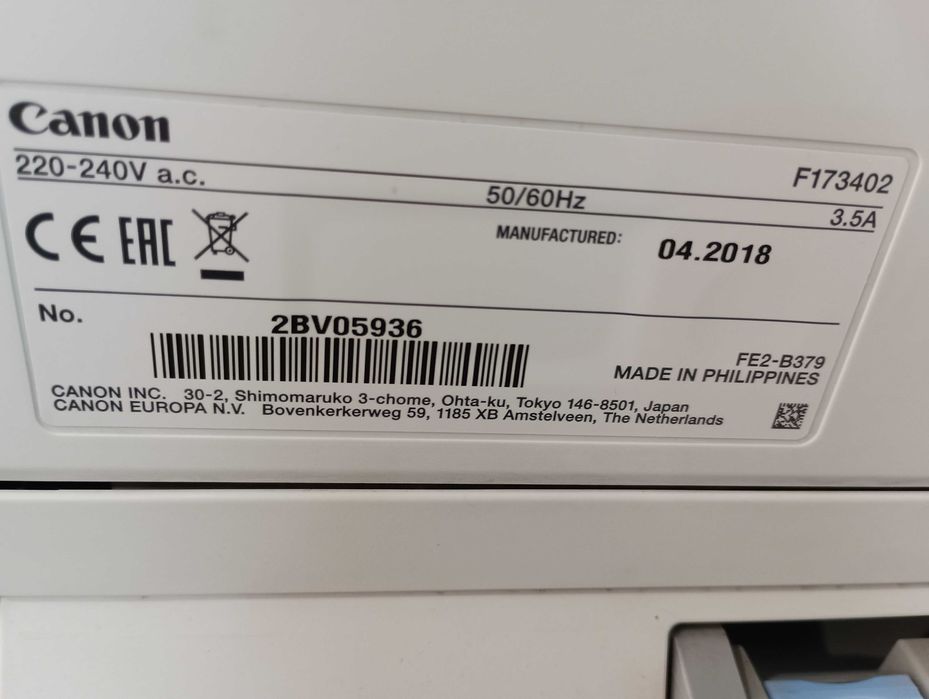 Multifunções Canon, como nova