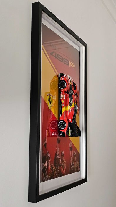Quadro 50x70 ferrari 499P lemans, wec,endurance,f1