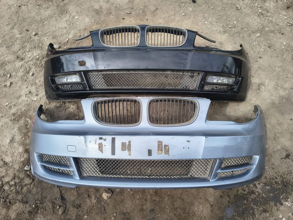 Zderzak przód BMW e87 E81 E82 e88 BLUEWATER METALLIC Coupe Cabrio Wysyłka