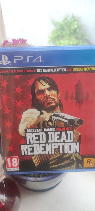 Red Dead Redemption диск PS4 PS5