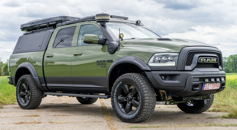 Nadkola poszerzenia nadkoli nakładki Dodge RAM 1500 4th Gen 09-18