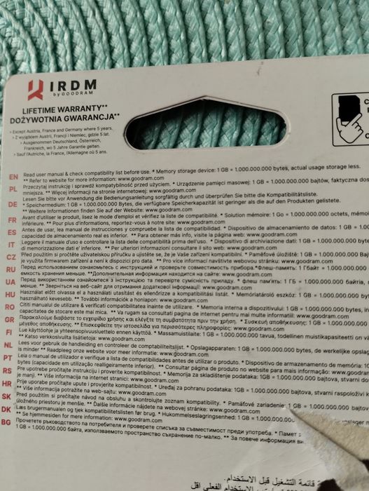 Karta pamięci SD 128gb