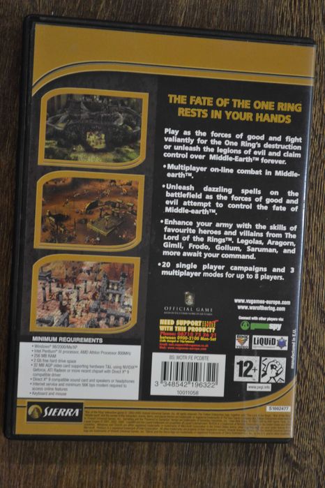 War Of The Ring  PC