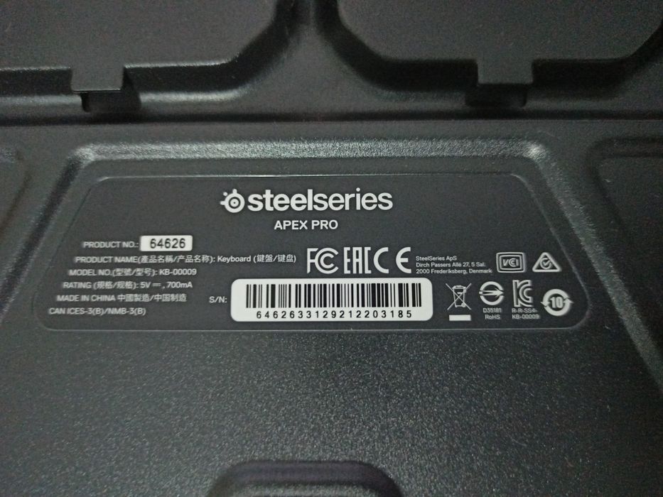 Teclado Apex Pro (Steelseries)