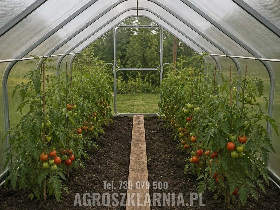 Szklarnia z poliwęglanu 4mm/6mm 3x4,3x6itd ocynk profil Dostawa Gratis