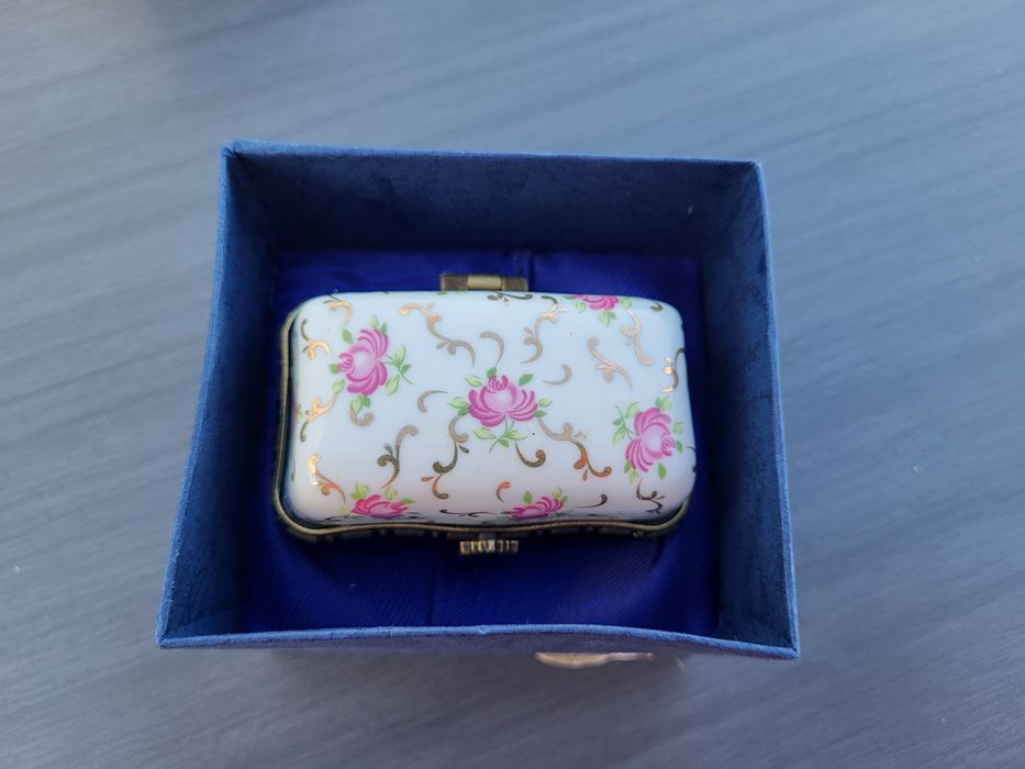 Caixas miniatura porcelana coleccionador