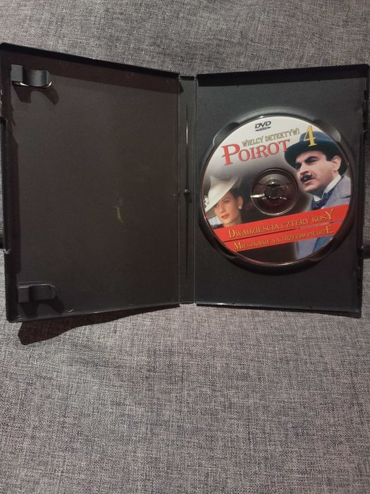 DVD Poirot 4. Dwadzieścia cztery kosy. Mieszkanie na trzecim piętrze