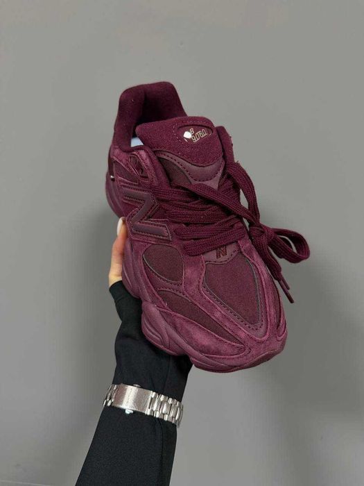 !SALE! New Balance 9060 Dark Cherry Premium 36 37 38 39 40 41 бордові