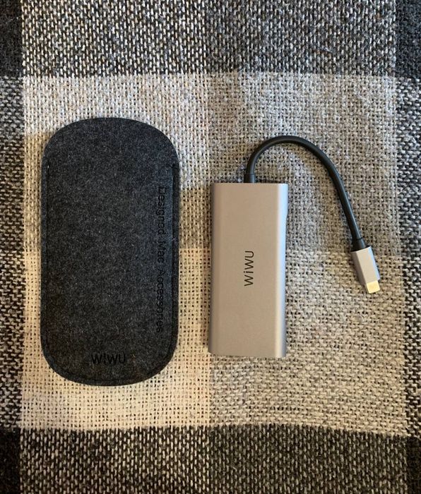 Хаб адаптер type-c кардрідер WIWU для MacBook Imac Ipad type с и hdmi