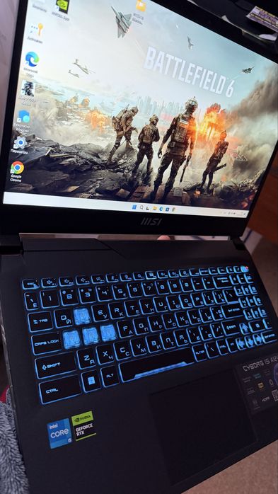 є 99+ Ноутбуківℹ️Treid-In‼️MSI CYBORG‼️RTX4050 6Gb‼️SSD 512Gb/RAM 16Gb