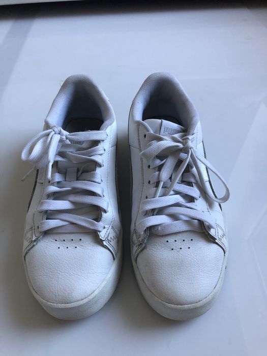 Buty Puma sneakersy biale 38 wkladka 24 trampki adidasy polbuty
