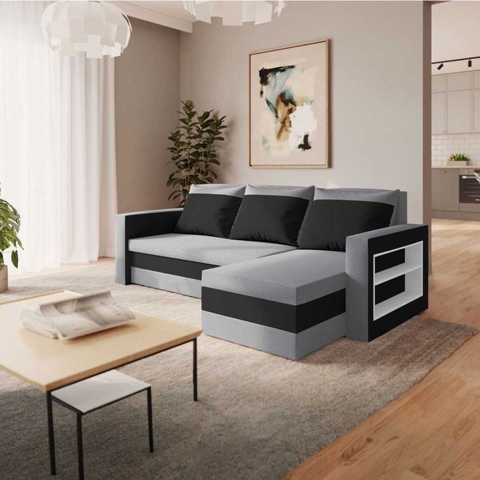 Narożnik z funkcją spania STELLA / Raty / Szybka dostawa!