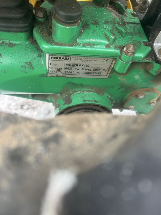 Ferrari  MC320 Pług Glebogryzarka Dzik BCS Honda GX160