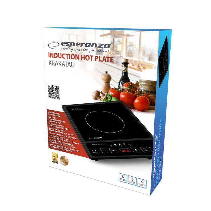 Kuchenka indukcyjna nowa ESPERANZA KRAKATAU, Komis Jasło Czackiego