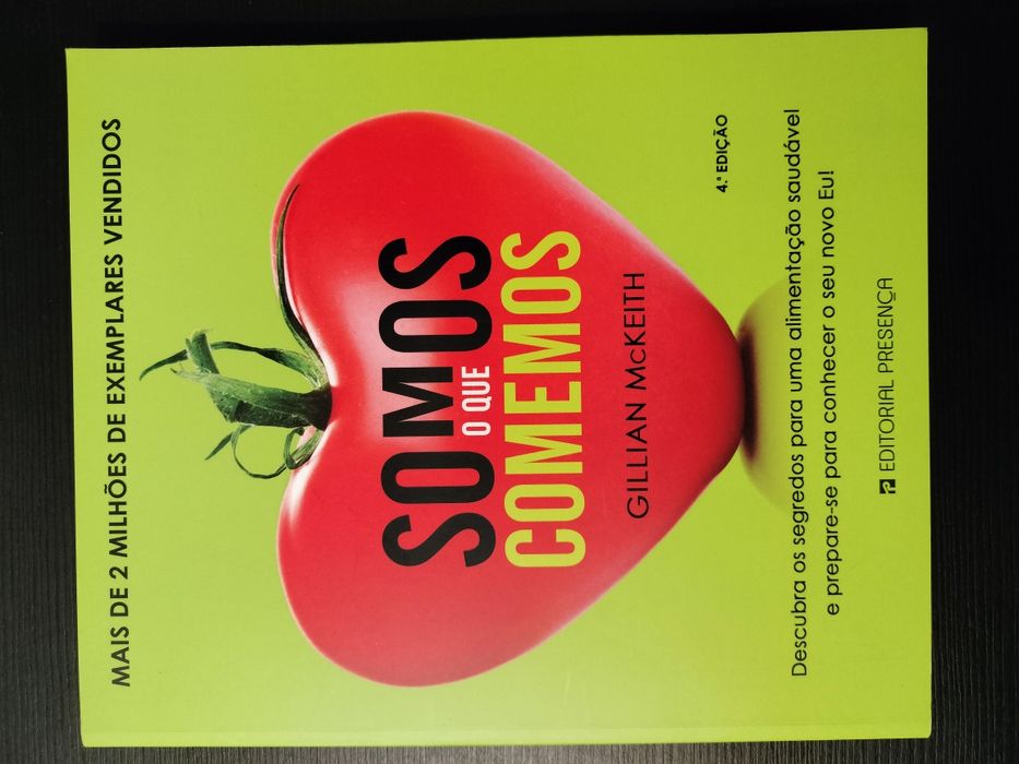 Livro " Somos o que Comemos" de Gillian McKeith