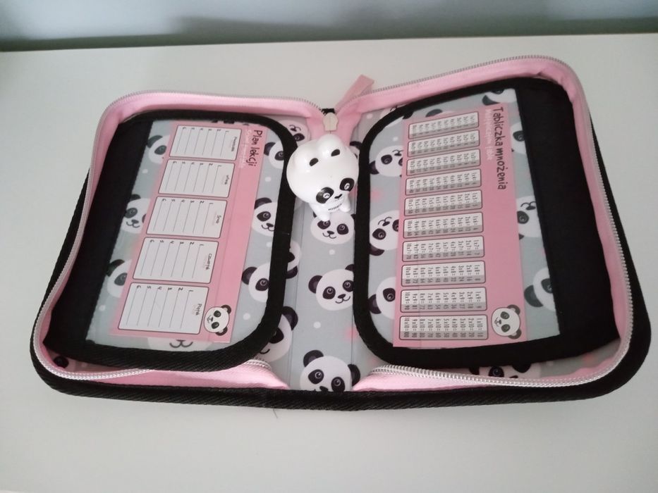 Piórnik szkolny nowy Bambino Panda