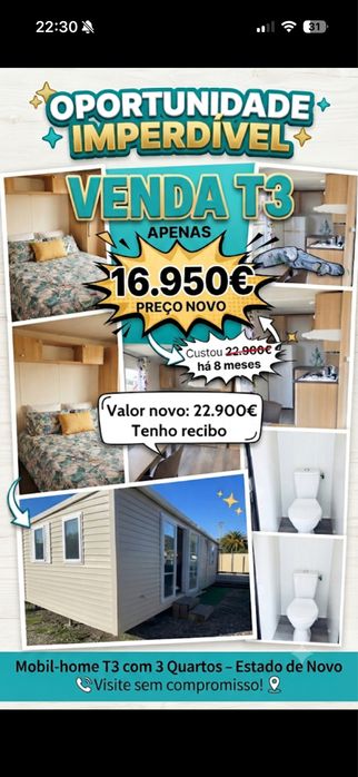 Home movel T3 casa movel T3