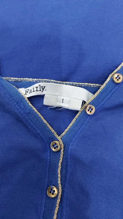 Conjunto top e casaco fairly