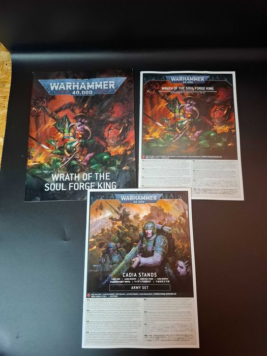 Warhammer 40k Broszury Instrukcje Wrath of the Soul Forge King Cadia