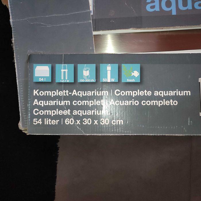 Aquário completo de água quente 50L
