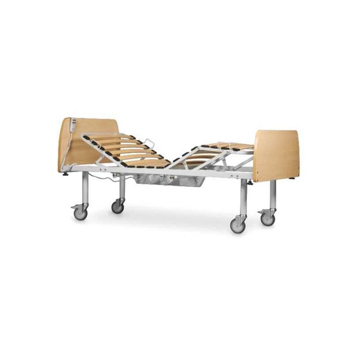 Cama Elétrica Geriátrica com Rodas (NOVA) Articulada