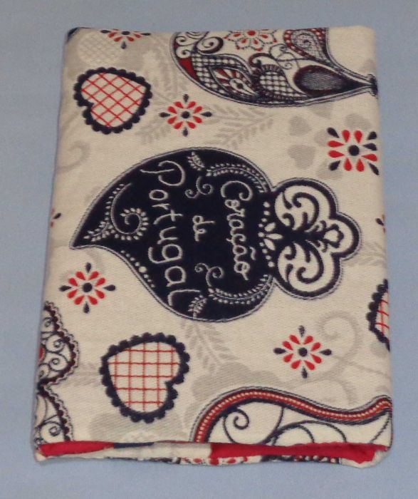 Capa para livros em tecido modelo 22 (NOVA)