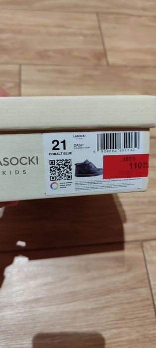 Skórzane półbuty Lasocki rozm 21