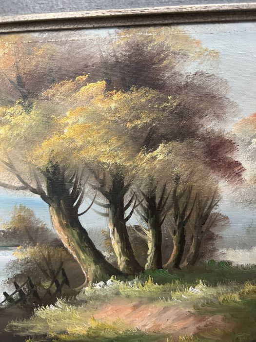 Obraz pejzaż malowany na płótnie