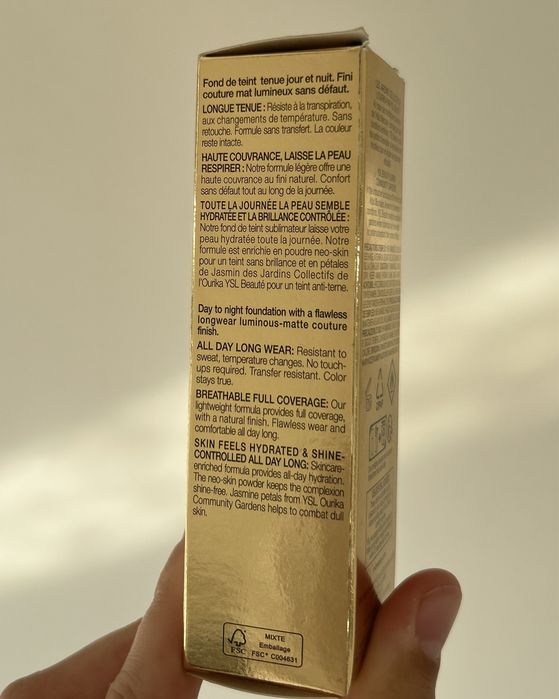 Podkład YSL Yves Saint Laurent All hours foundation LN9