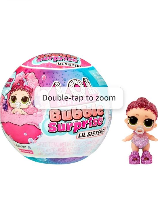 Lol bubble suprise, куля лол, лялька
