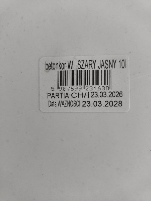Farba do betonu Betonkor