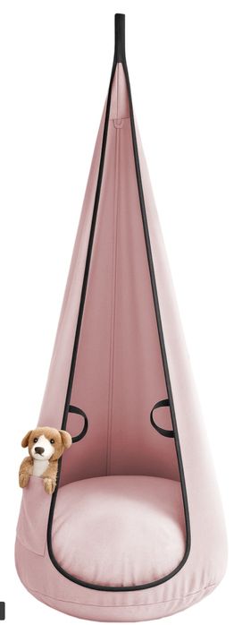 Huśtawka KOKON dla dzieci VELVET FOTEL wiszący, krzesło wiszące