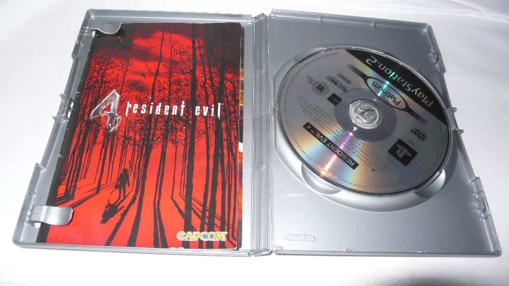 Gra do Playstation2 PS2 Resident Evil 4 książeczka pudełko płyta