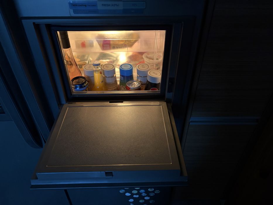 Lodowka samsung side by side dwudrzwiowa chlodziarka zamrazarka lód