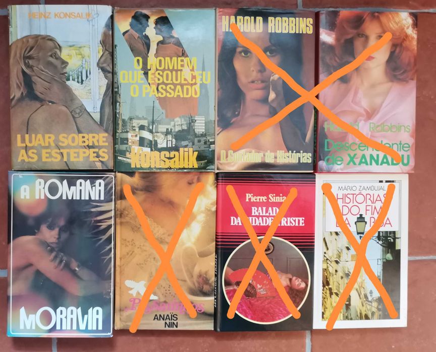 Lote de livros Agatha Christie/konsalik etc