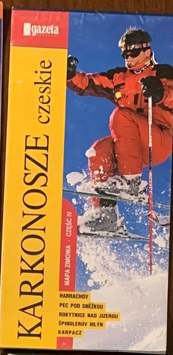 Mapa Karkonosze Czeskie
